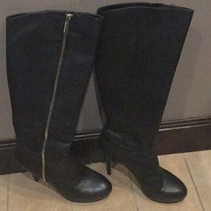 Vince Camuto black Emilian Tall boot 6.5m